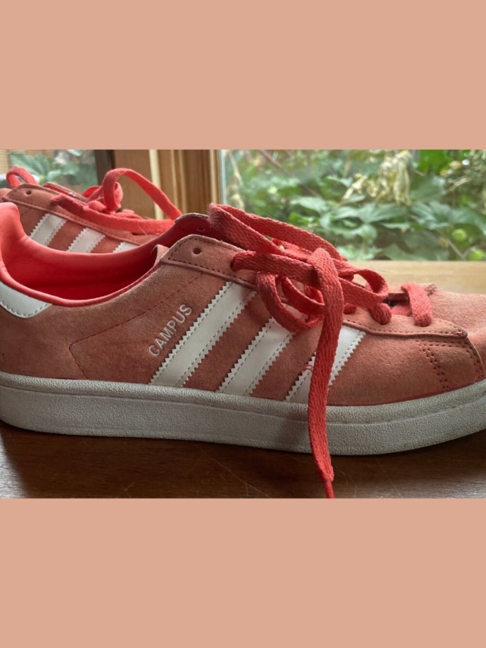 Adidas Coral Suede Campus Running Shoes - Men’s Size 8 or Women’s 10 - Picture 5 of 13